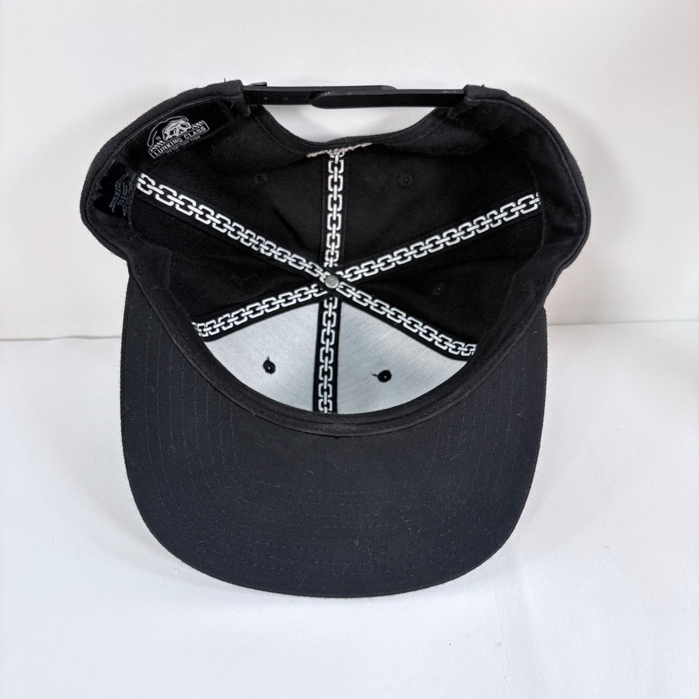 Lurking Class by Sketchy Tank Hat Black Down With My Demons Snapback Cap - Picture 6 of 9